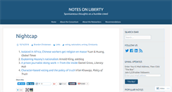Desktop Screenshot of notesonliberty.com