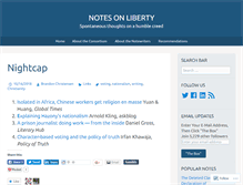Tablet Screenshot of notesonliberty.com